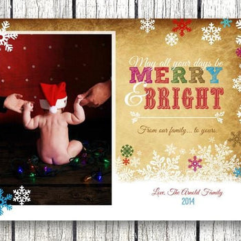 Photo Christmas Card - Christmas Card
